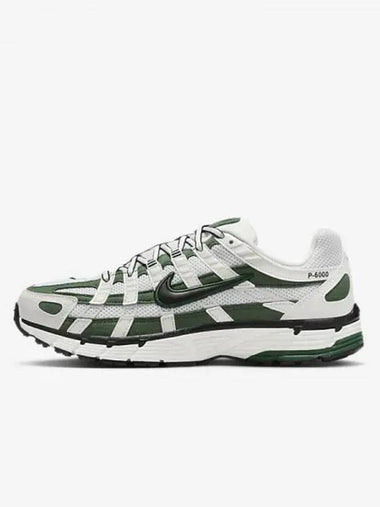 P 6000 Low Top Sneaker Green - NIKE - BALAAN 1