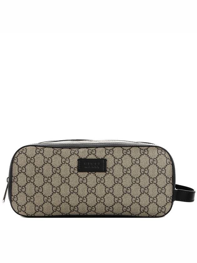 Men's GG Supreme Pouch Bag Beige - GUCCI - BALAAN 2