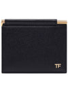 gold logo money clip wallet black - TOM FORD - BALAAN 3