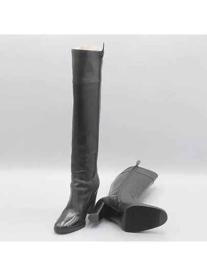 Smith Market Used Luxury Black Boots Women s Shoes - HERMES - BALAAN 2