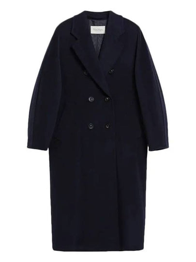 Madame Wool Cashmere Double Coat Navy - MAX MARA - BALAAN 2