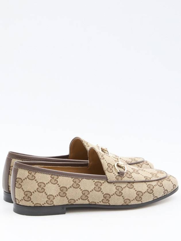 Jordan Ebony Original GG Canvas Loafer Beige - GUCCI - BALAAN 4