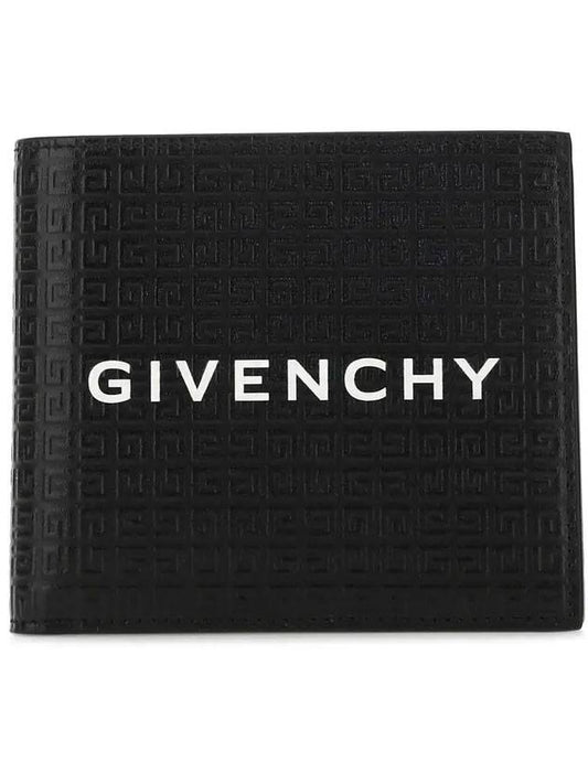 logo print bifold wallet black - GIVENCHY - BALAAN 1