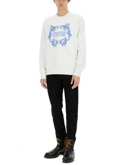 SWEATSHIRT WITH LOGO - VERSACE - BALAAN 2