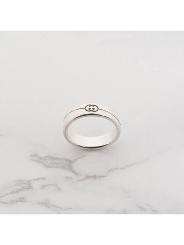 Interlocking Ring Diagonal 774052 J8400 8106 - GUCCI - BALAAN 1