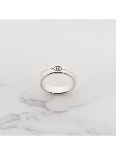 Interlocking Ring Diagonal 774052 J8400 8106 - GUCCI - BALAAN 1