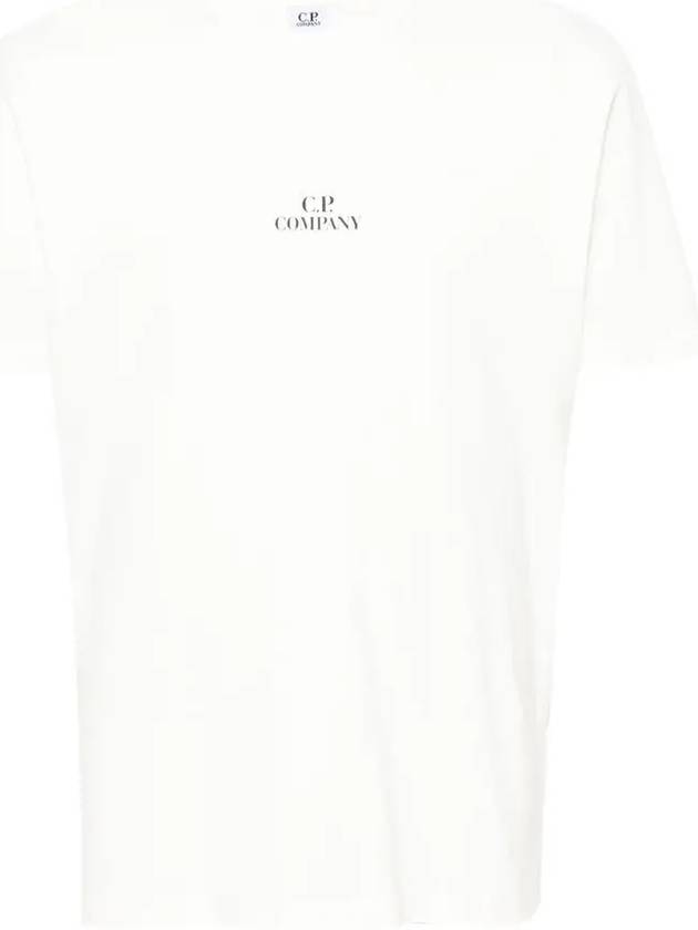 30/1 Jersey Graphic Short Sleeve T-Shirt White - CP COMPANY - BALAAN 2