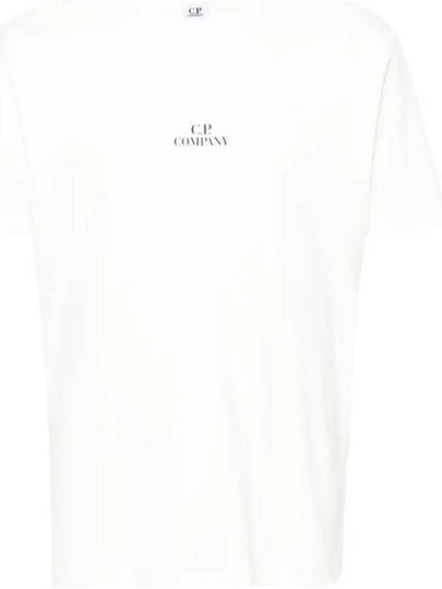 30/1 Jersey Graphic Short Sleeve T-Shirt White - CP COMPANY - BALAAN 2