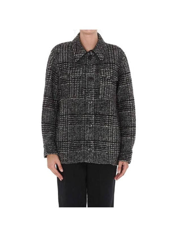 12Th Anniversary Gastoni Check Jacket Black - ISABEL MARANT - BALAAN 1