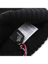 Men s Grenoble Logo Wool Beanie 3B00012 M1131 999 24F - MONCLER - BALAAN 6