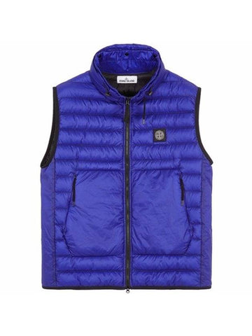 Wappen Patch Ripstone Nylon Padding Vest Ultramarine - STONE ISLAND - BALAAN 1