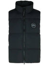 Lawrence Label Vest Black - CANADA GOOSE - BALAAN 2