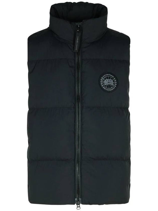 Lawrence Label Vest Black - CANADA GOOSE - BALAAN 2