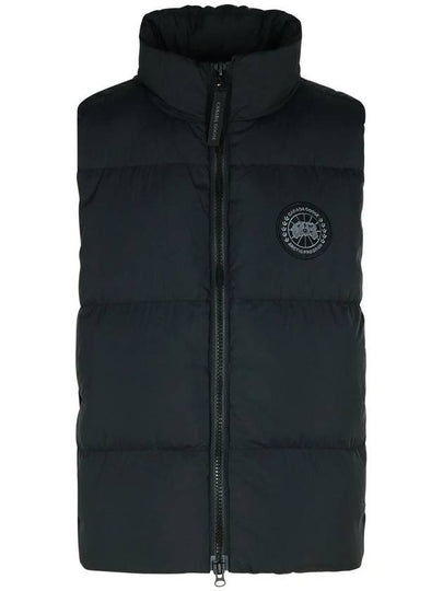 Lawrence Label Vest Black - CANADA GOOSE - BALAAN 2