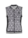 Women s Smile Mesh Full Zip Up Vest BMU4M504W - LUX GOLF - BALAAN 3