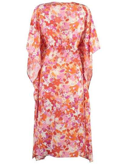 Max Mara Studio Fertile Printed Silk Dress - MAX MARA - BALAAN 2