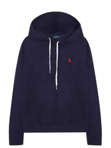 pony logo embroidery hoodie women - POLO RALPH LAUREN - BALAAN 1