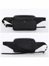 Calfskin Triomphe Embossed Belt Bag Black - CELINE - BALAAN 3