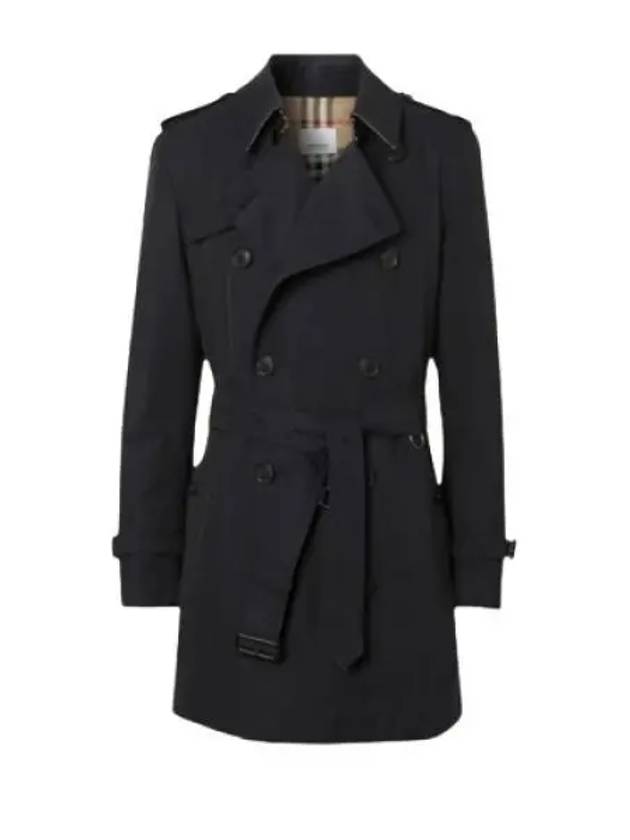 Men's Short Wimbledon Trench Coat Midnight Navy - BURBERRY - BALAAN 2