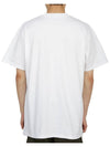 Men's Chase Mini Embroid Logo Short Sleeve T-Shirt White - CARHARTT WIP - BALAAN 5