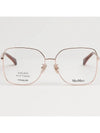 Titanium glasses frame MM5063D 028 metal square overfit light - MAX MARA - BALAAN 3