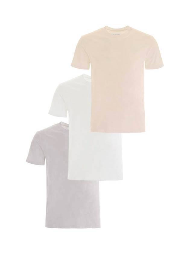 tripack cotton t-shirt - MAISON MARGIELA - BALAAN 1