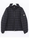 Galion patch logo hooded padded men s jacket 1A00132 549SK 779 - MONCLER - BALAAN 3