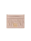 Materasse Nappa Leather Card Wallet Powder Pink - MIU MIU - BALAAN 2