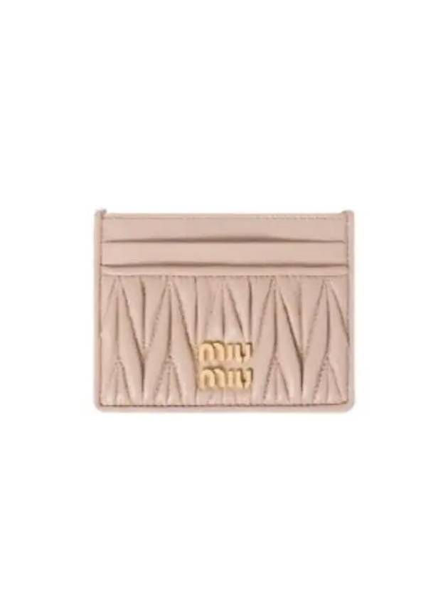 Materasse Nappa Leather Card Wallet Powder Pink - MIU MIU - BALAAN 2