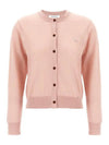 Baby Fox Patch Regular Cardigan Pink - MAISON KITSUNE - BALAAN 2