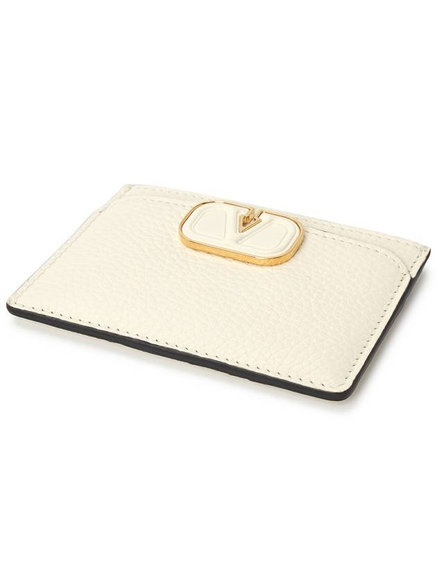 V logo women s card wallet P0AA5LFN 098 - VALENTINO - BALAAN 3