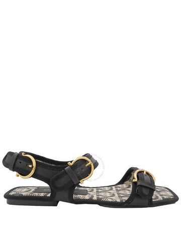 Salvatore Ferragamo Ladies Nomadic Stories Travel Sandals, Size 6 C - SALVATORE FERRAGAMO - BALAAN 1