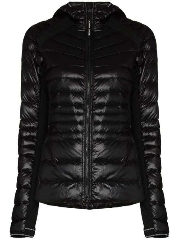 High Bridge Light Tech Hooded Down Padding Jacket Black - CANADA GOOSE - BALAAN 1