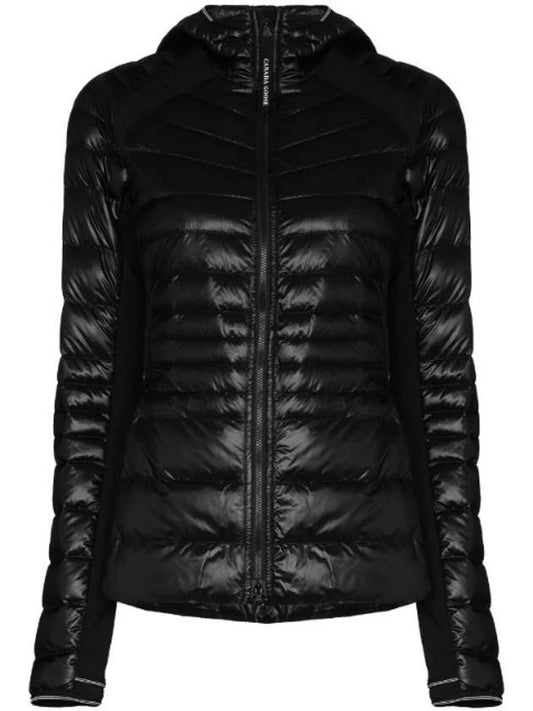 High Bridge Light Tech Hooded Down Padding Jacket Black - CANADA GOOSE - BALAAN 1