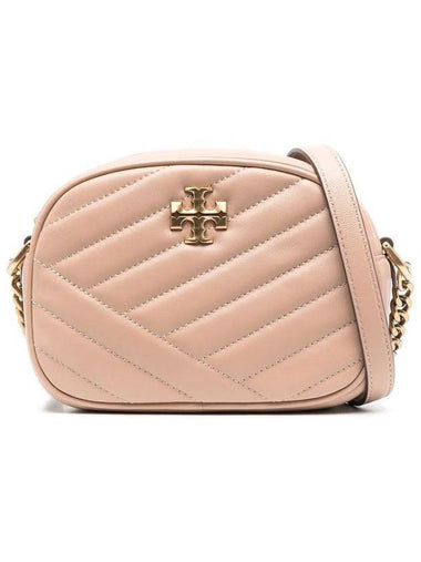 Kira Chevron Camera Cross Bag Pink - TORY BURCH - BALAAN 1