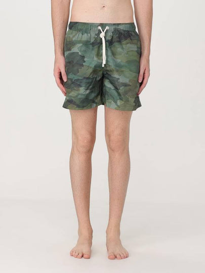 Palm Angels Seasonal Camo Print Swim Shorts PMFD012F24FAB0035656 - PALM ANGELS - BALAAN 2