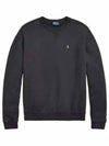 Embroidered Logo Pony Fleece Sweatshirt Black - POLO RALPH LAUREN - BALAAN 2