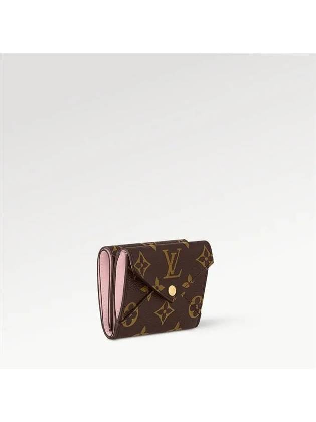 Celeste Monogram Bicycle Wallet Pink Brown - LOUIS VUITTON - BALAAN 3