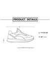 Flannel Clear Sole Low Top Sneakers Grey - THOM BROWNE - BALAAN 9