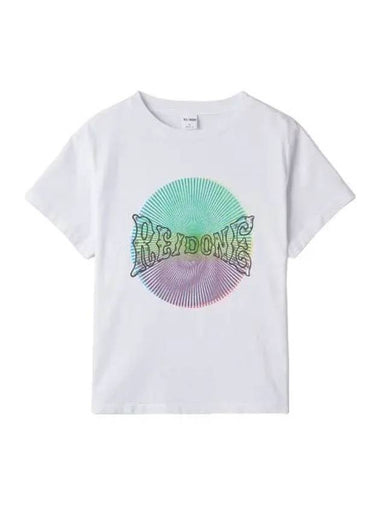 Classic Spiral Short Sleeve T Shirt Optic White - RE/DONE - BALAAN 1