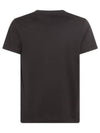 Embroidered Monogram Motif Cotton Short Sleeve T-Shirt Black - BURBERRY - BALAAN 3