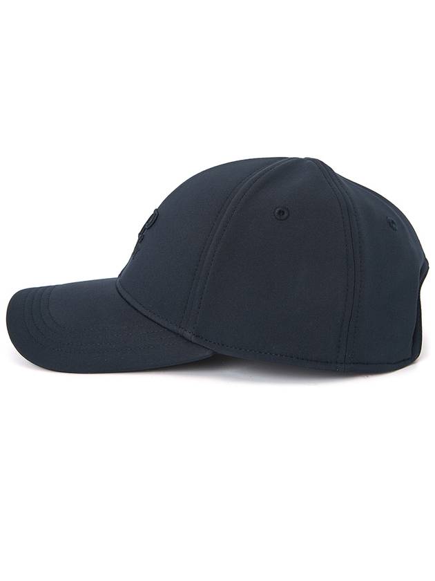 Kids Shell-R Logo Cap Hat Navy - CP COMPANY - BALAAN 4