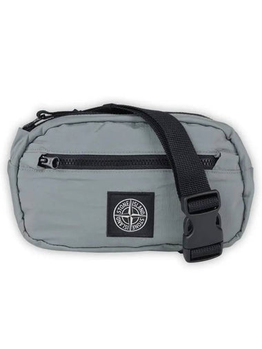 Stone Kids Compass Logo Belt Bag Gray 811691564 V0064 - STONE ISLAND - BALAAN 1