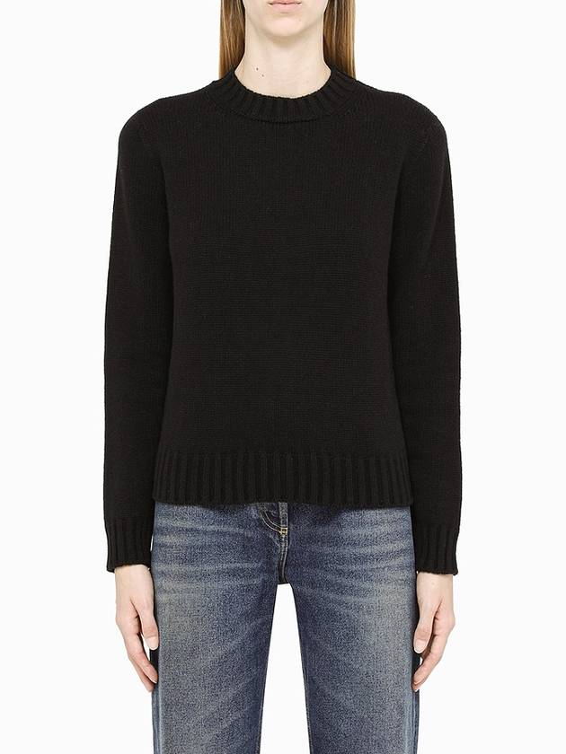 Lodi wool cashmere sweater LODI 006 NERO UNITO MXC019bk - MAX MARA - BALAAN 6