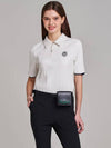 Shirt collar half zip-up cable t-shirt MW4ME430 - P_LABEL - BALAAN 5