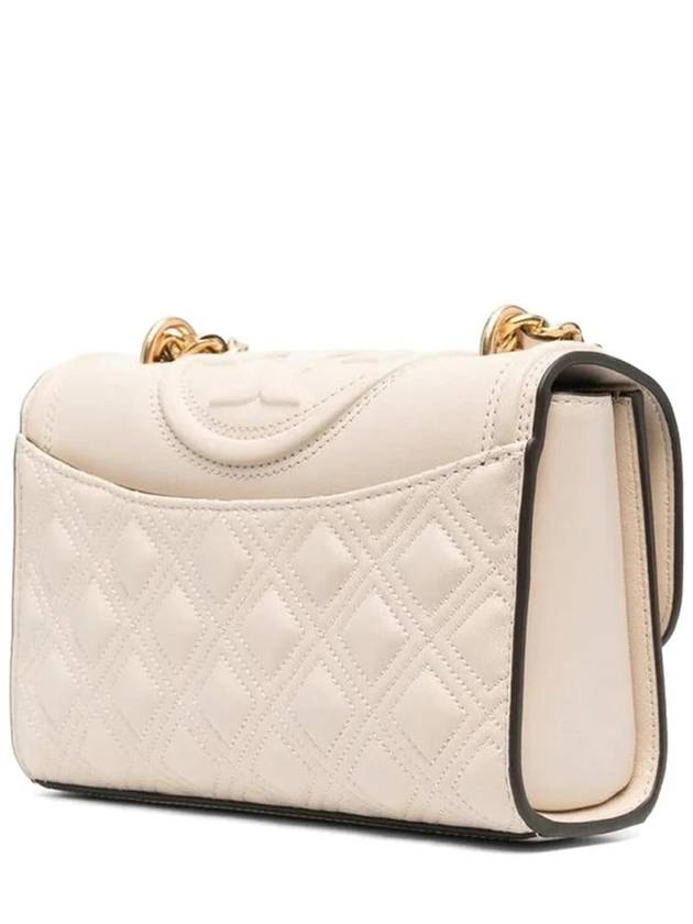 Small Fleming Convertible Shoulder Bag Ivory - TORY BURCH - BALAAN 4