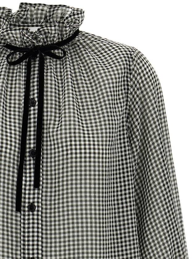 Ganni Vichy Shirt - GANNI - BALAAN 3