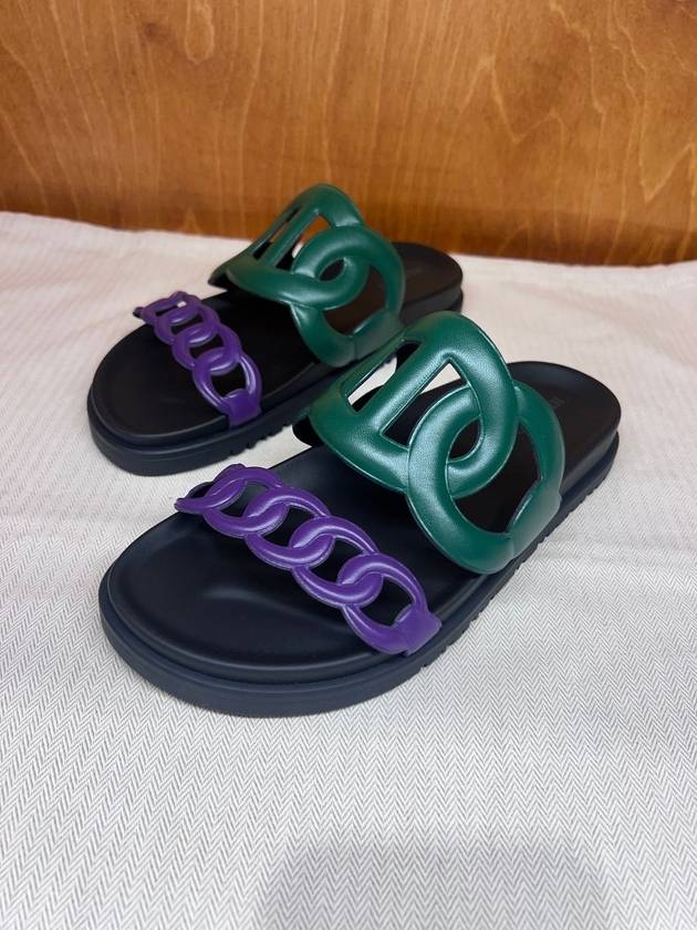 Extra Sandals Berthe Electric Violet Majorette H222302Z10 - HERMES - BALAAN 1