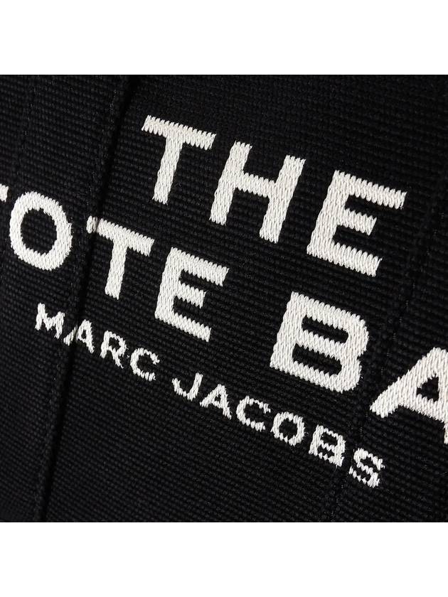 Jacquard Small Tote Bag Black - MARC JACOBS - BALAAN 7