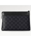 Louis Vuitton Pochette Voyage Souffle Monogram Clutch Bag Black - LOUIS VUITTON - BALAAN 7